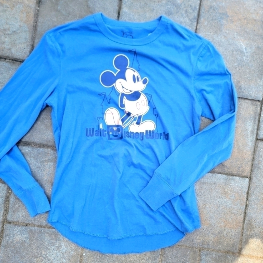 NWT Disney Mickey Mouse Long Sleeve Shirt XS